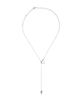 Adornia Heart Arrow Lariat Necklace