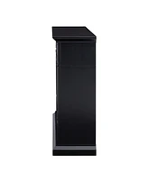 Southern Enterprises Lysander Marble Electric Fireplace