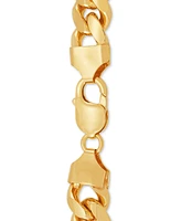 Cuban Link 26" Chain Necklace 18k Gold-Plated Sterling Silver or