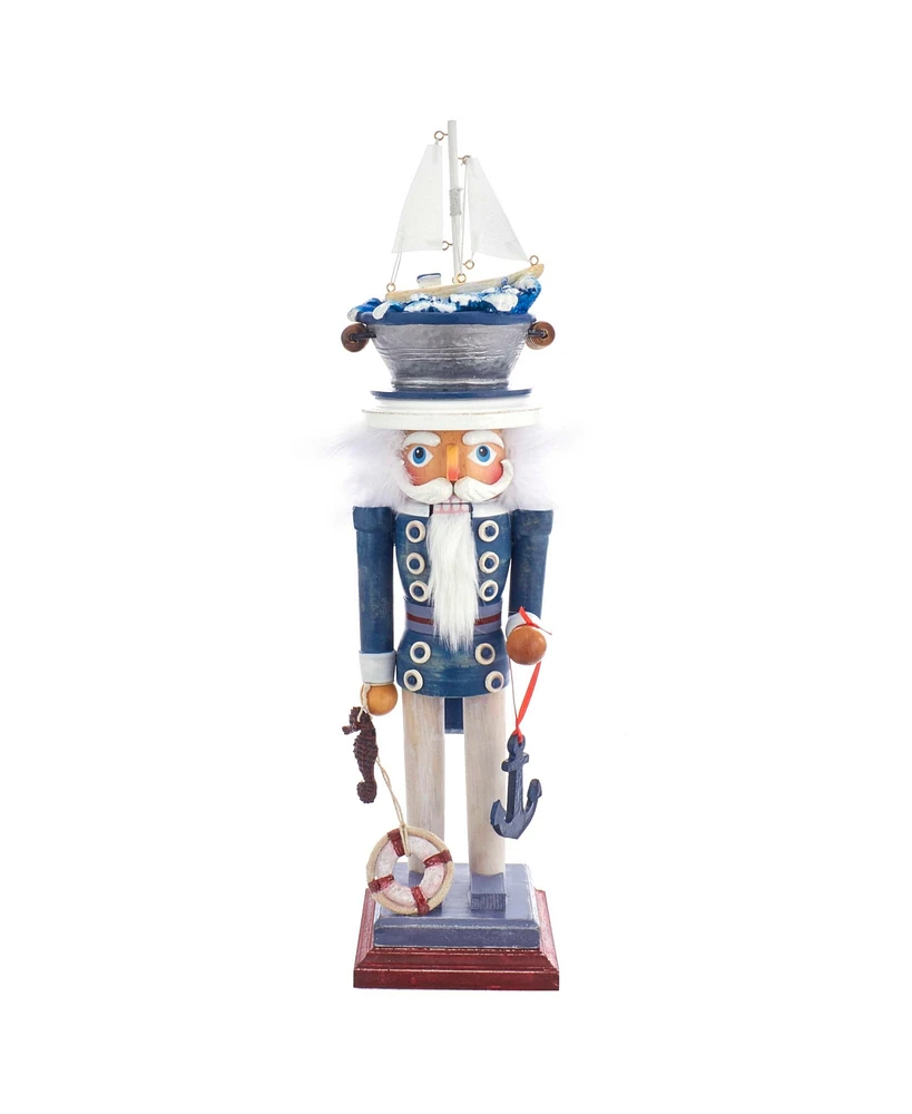 Kurt Adler 18-Inch Hollywood Sea Captain Nutcracker