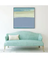 Giant Art 20" x 20" Coast I Art Block Framed Canvas