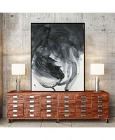 Giant Art 40" x 30" Broken Abstract I Art Block Framed Canvas