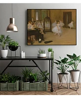 Giant Art 20" x 16" The Dancing Class Art Block Framed Canvas