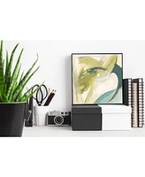Giant Art 30" x 30" Vertigo Note Ii Art Block Framed Canvas
