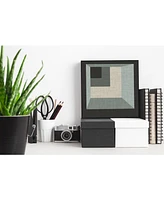 Giant Art 20" x 20" Geometric Perspective I Art Block Framed Canvas