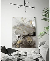 Giant Art 20" x 16" Ocean Splash I Version Museum Mounted Canvas Print