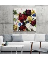 Giant Art 30" x 30" Autumn Floral Museum Mounted Canvas Print