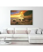 Giant Art 36" x 24" July Evening I Museum Mounted Canvas Print