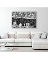 Giant Art 40" x 30" Nyc Central Park Museum Mounted Canvas Print