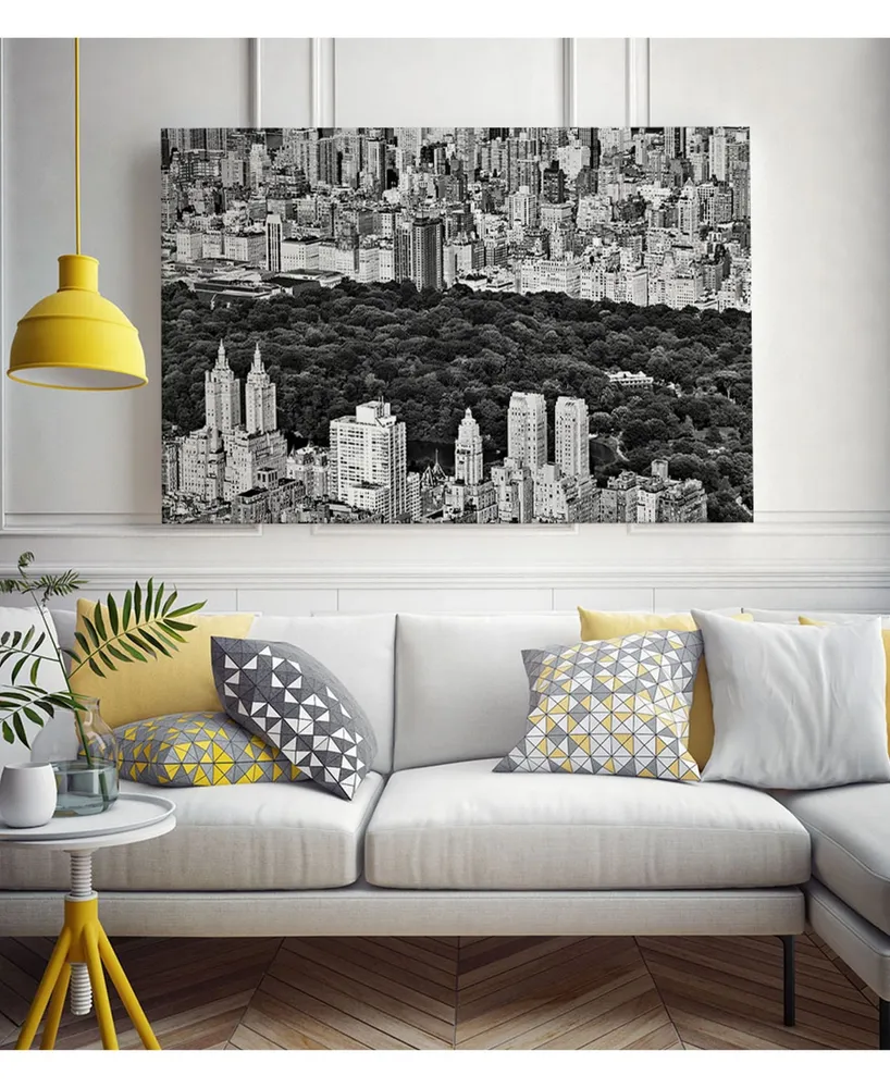 Giant Art 14" x 11" Nyc Central Park Museum Mounted Canvas Print