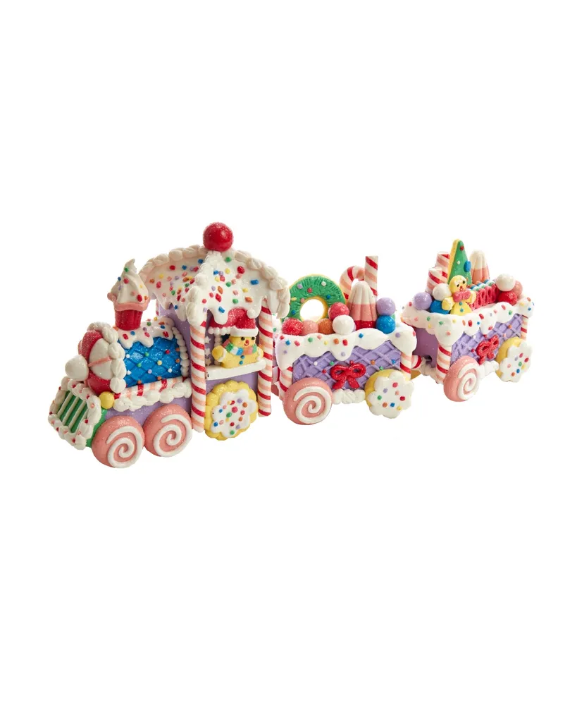 Kurt Adler 14.4-Inch Claydough Train Set