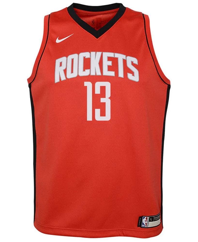 Nike Big Boys James Harden Houston Rockets Icon Swingman Jersey