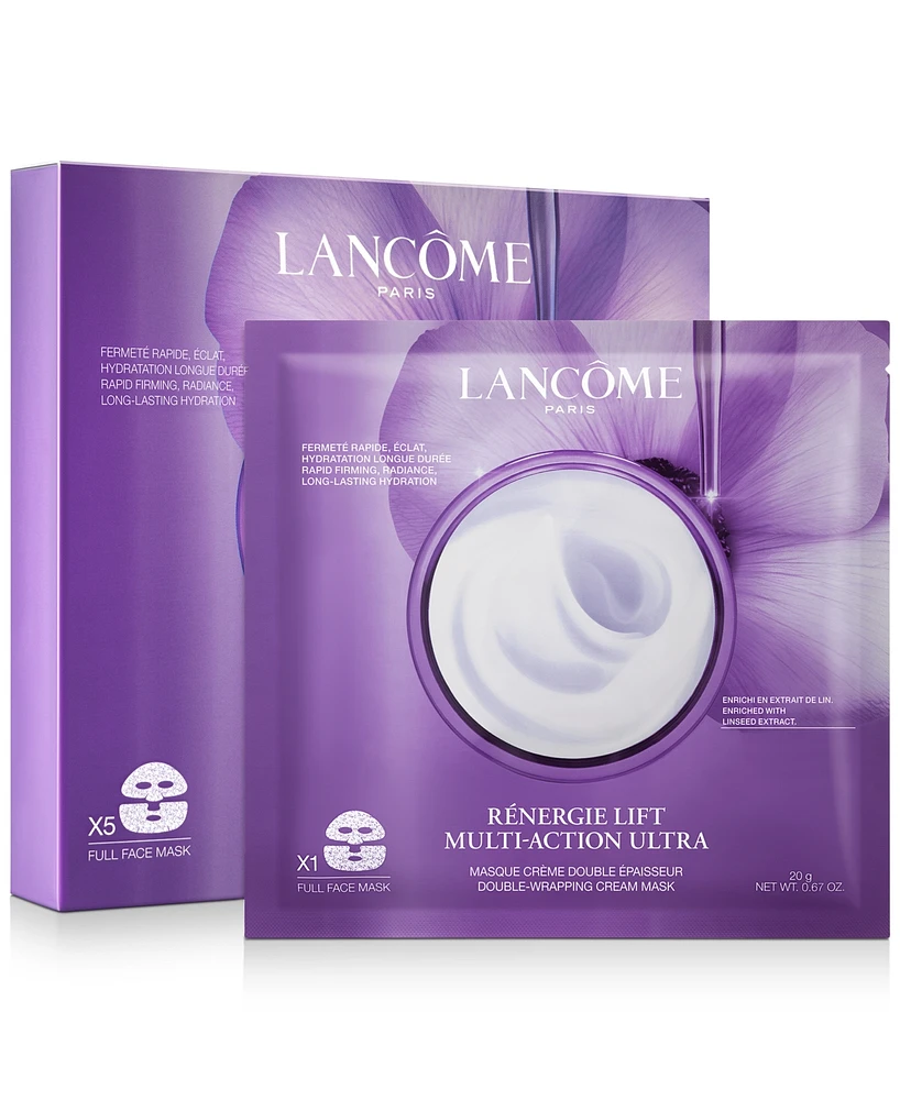 Lancome Renergie Lift Multi-Action Ultra Double-Wrapping Cream Face Mask, 5