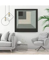 Giant Art Geometric Perspective I Art Block Framed Canvas