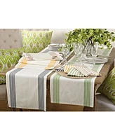 Saro Lifestyle Striped Design Runner