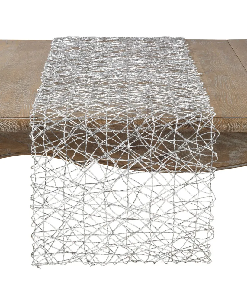 Saro Lifestyle Wire Nest Design Runner