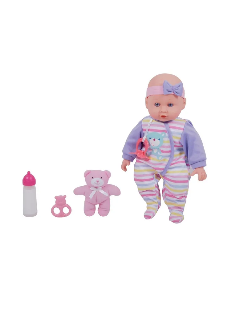 Dream Collection 14" Baby Doll Maggie with Teddy