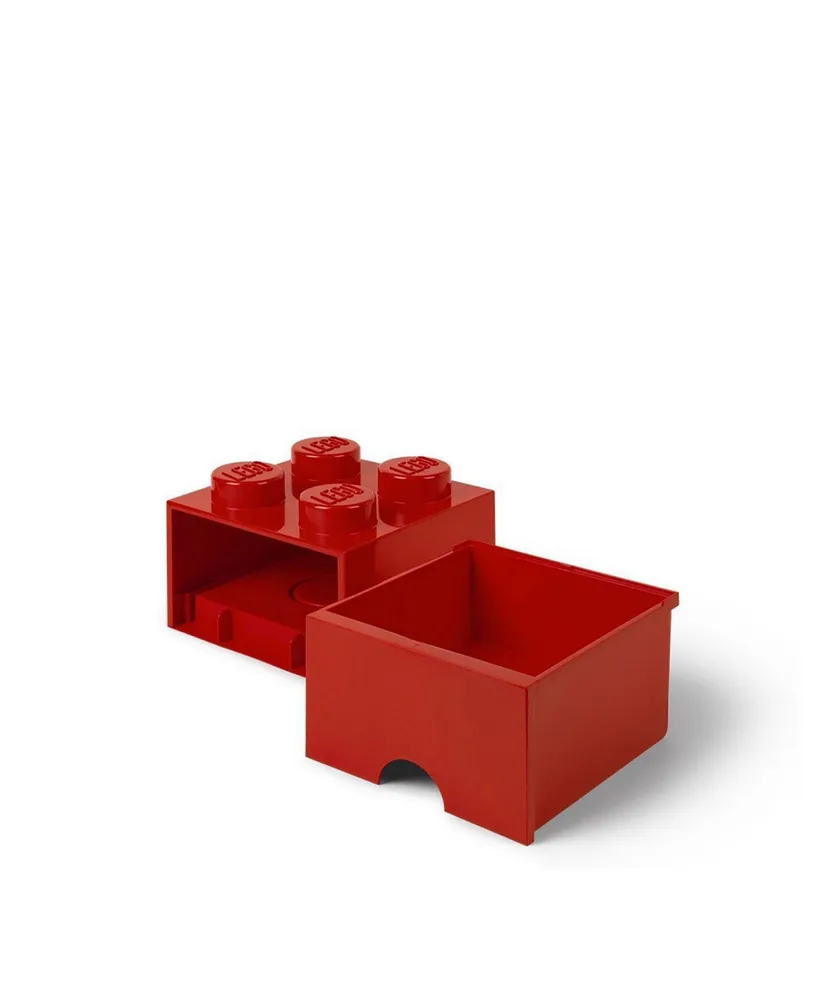 Lego Brick Drawer with 4 Knobs - Dark