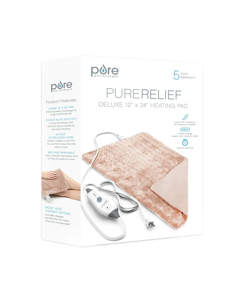 Pure Enrichment PureRelief Deluxe Heating Pad