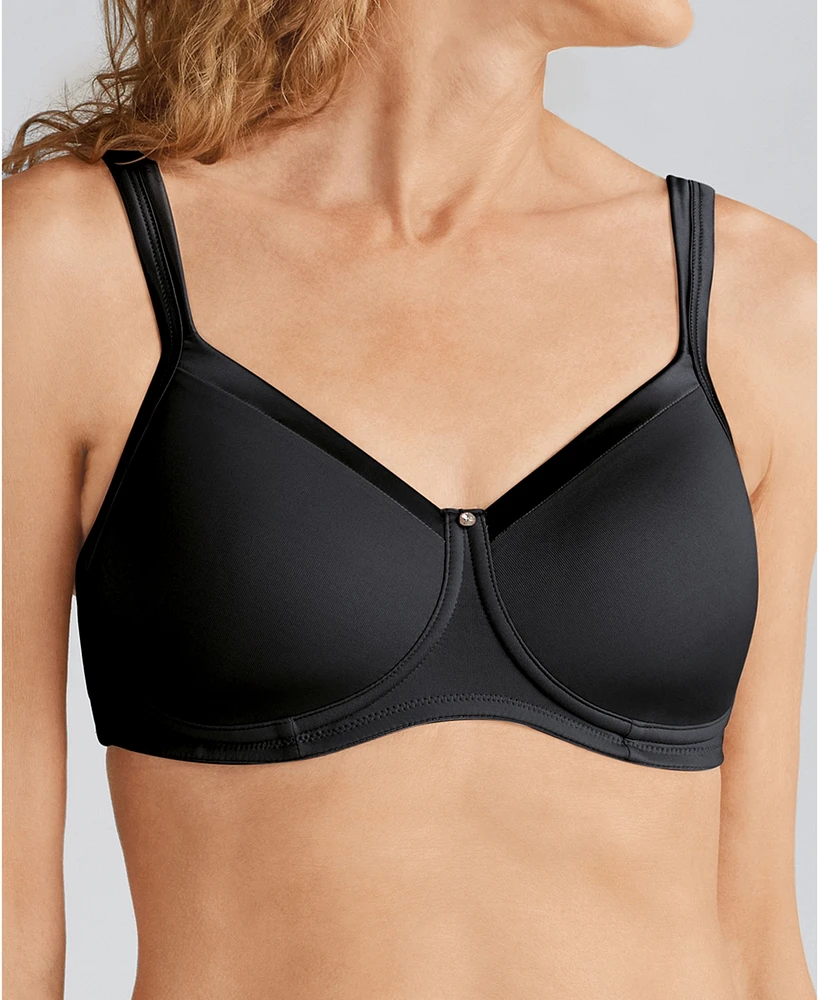 Amoena Lara Satin Padded Wire-Free Post-Surgery Bra