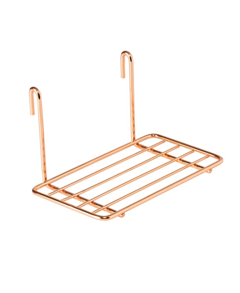 Honey Can Do 8-Pc. Copper Wire Wall Grid with Storage Accessories