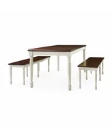 Crosley Shelby 3 Piece Dining Set