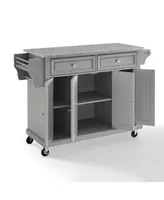 Crosley Solid Granite Top Kitchen Cart