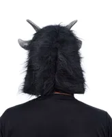 Zagone Studios Cute Black Satyr Headpiece Latex Adult Costume Mask One Size