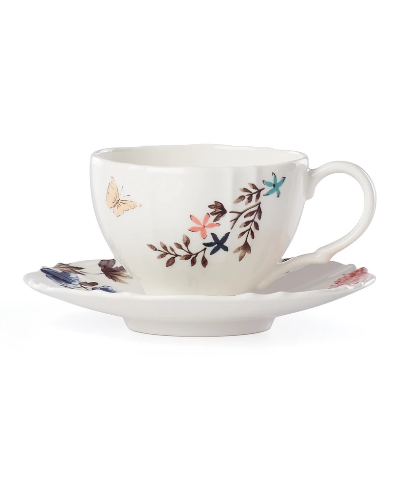 Lenox Sprig & Vine Tea Cup & Saucer