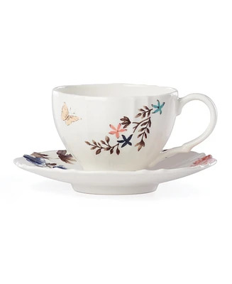 Lenox Sprig & Vine Tea Cup & Saucer