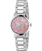 Gucci Women's Swiss G-Timeless Stainless Steel Bracelet Watch 27mm