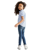 Polo Ralph Lauren Little Girls Short Sleeve Solid Oxford Top