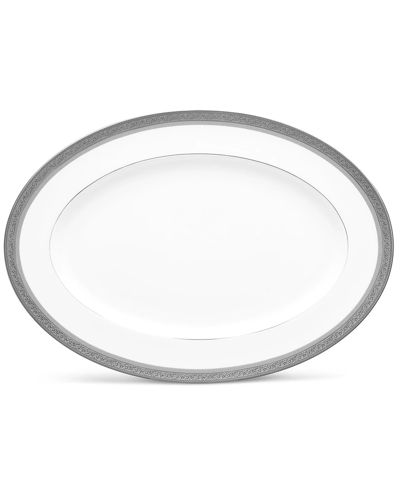 Noritake Summit Platinum Oval Platter