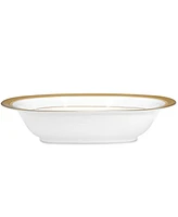 Noritake Summit Gold Oval Vegetable Bowl, 24 Oz.