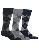 Polo Ralph Lauren Men's 3-Pk. Argyle Dress Socks