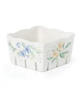 Lenox Butterfly Meadow Kitchen Berry Bowl, Created for Macy's - White With Multi