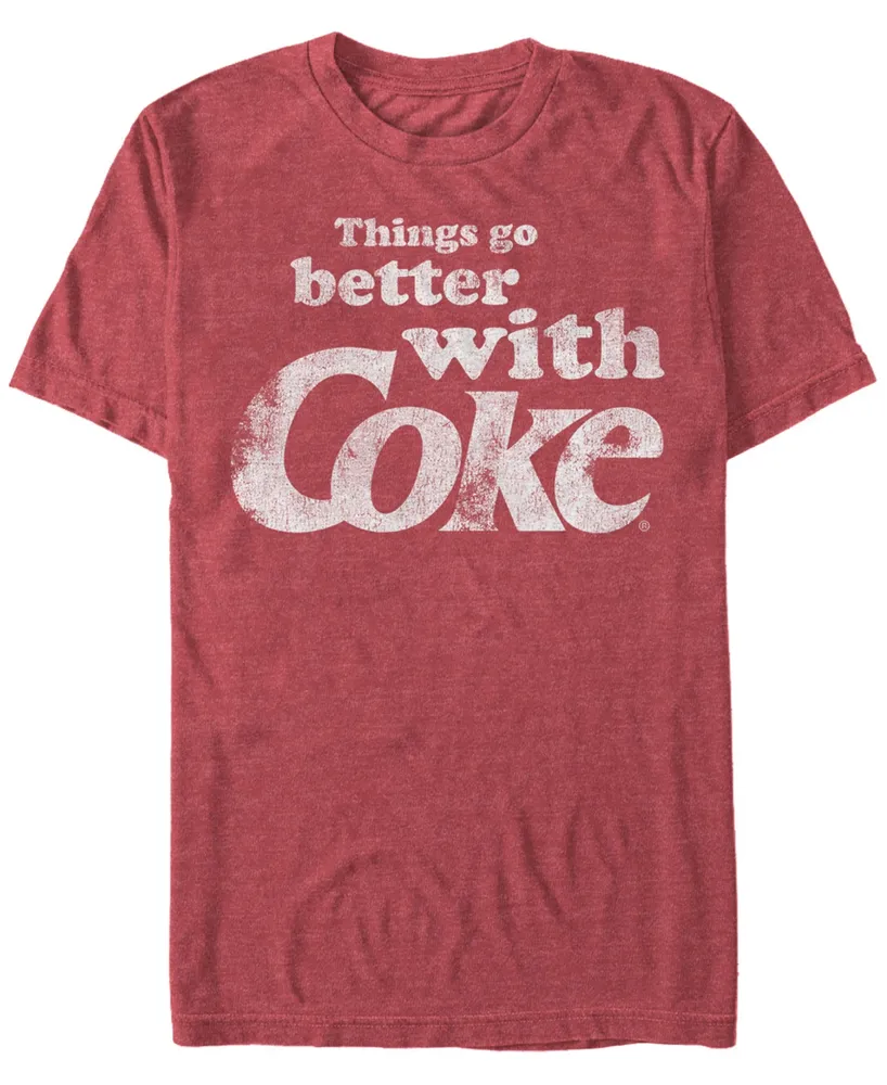 Fifth Sun Men's Better With Coke Short Sleeve T- shirt