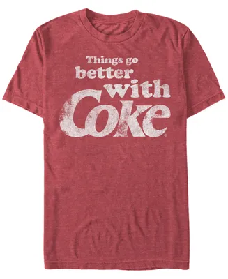 Fifth Sun Men's Better With Coke Short Sleeve T- shirt