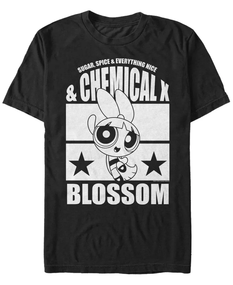 Fifth Sun Men's Powerpuff Girls Blossom Short Sleeve T- shirt