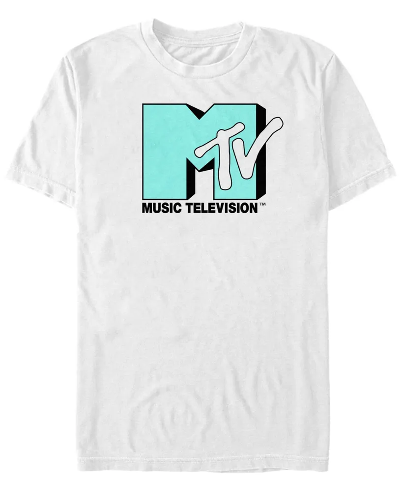 Fifth Sun Men's Mint Blue Green Logo Short Sleeve T- shirt