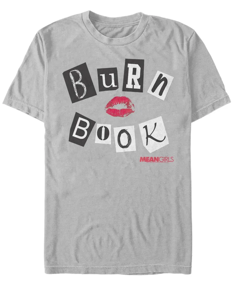 Fifth Sun Men's Burn Book Cover Logo Short Sleeve T- shirt