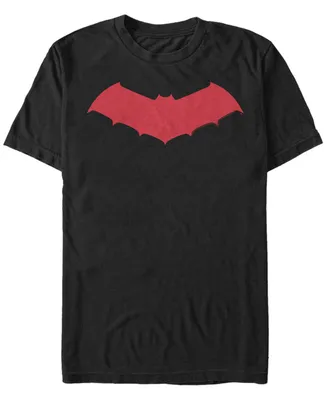 Fifth Sun Dc Men's Batman Solid Bat Logo Short Sleeve T-Shirt
