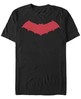 Fifth Sun Dc Men's Batman Solid Bat Logo Short Sleeve T-Shirt