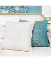 Homey Cozy Chloe Jacquard Plaid Decorative Pillow, 20" x 20"