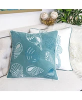 Seashell 20" x 20" Decorative Pillow