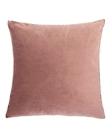 Homey Cozy Skylar Velvet Square Decorative Throw Pillow