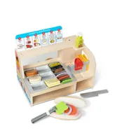 Melissa and Doug Slice Stack Sandwich Counter