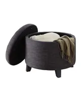 Convenience Concepts Designs4Comfort Round Ottoman