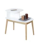 Convenience Concepts Maxwell Mid Century End Table