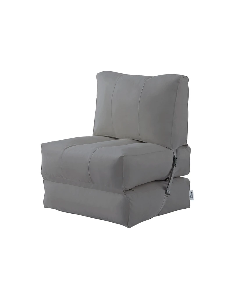 Loungie Cloudy Convertible Nylon Foam Lounger